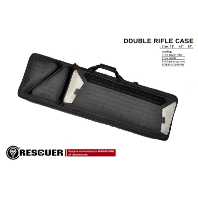 Double rifle case