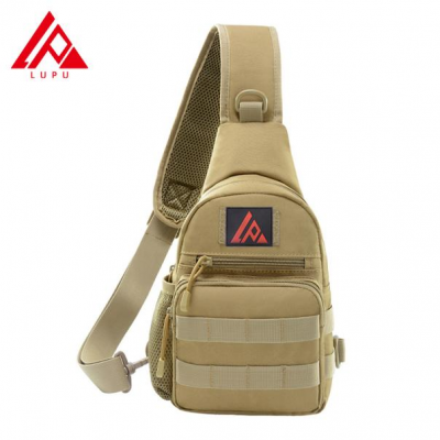 LUPU BL055 Waterproof Travel Outdoor Sports Crossbody Bag Sports Tactical Front Chest Bag,multifunctional Tactical Shoulder Bag