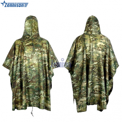  high quality polyester Rain poncho raincoat